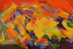 "Día de Calor I" (Oleo sobre tela 50 cm. x 70 cm.)